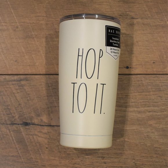 Rae Dunn Dining Rae Dunn Hop To It Stainless Steel Insulated Travel